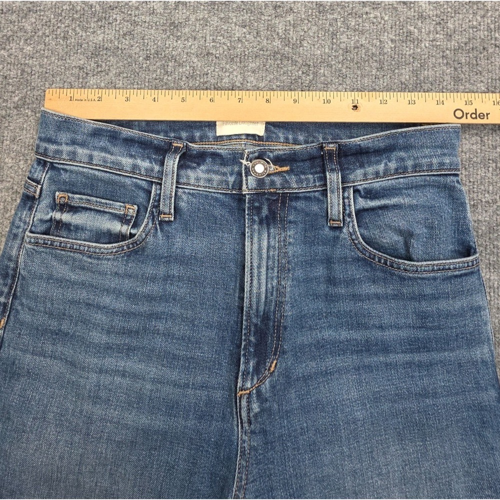 Favorite Daughter Jeans Womens 28 x 34 Valentina Tower Super High Rise Frayed - Picture 14 of 16